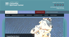Desktop Screenshot of carmelitespiritualcenter.org